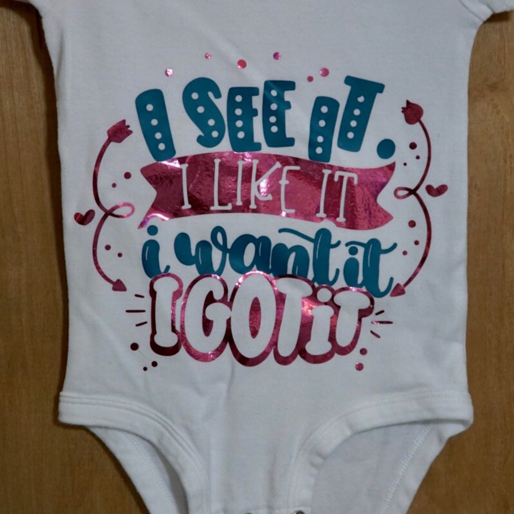 Handmade Baby onesies and toddler tops